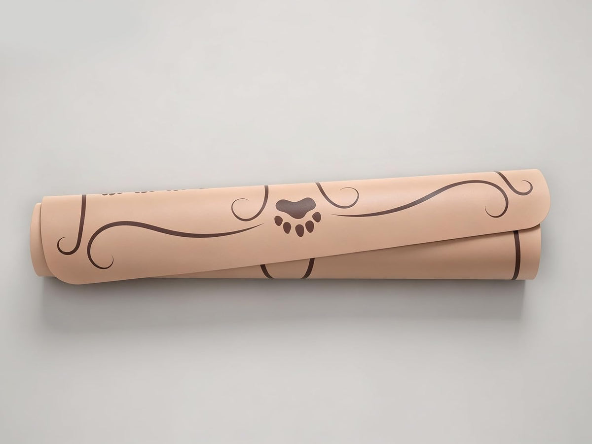 【 】 Yoga Mat * Beast Line -- Unique coating technique, Great wear resistance for a long service life, Vividly printed pattern, Natural rubber base, Strong bounce resilience, Absorb sweat instantly to stay dry, Clean and hygienic.