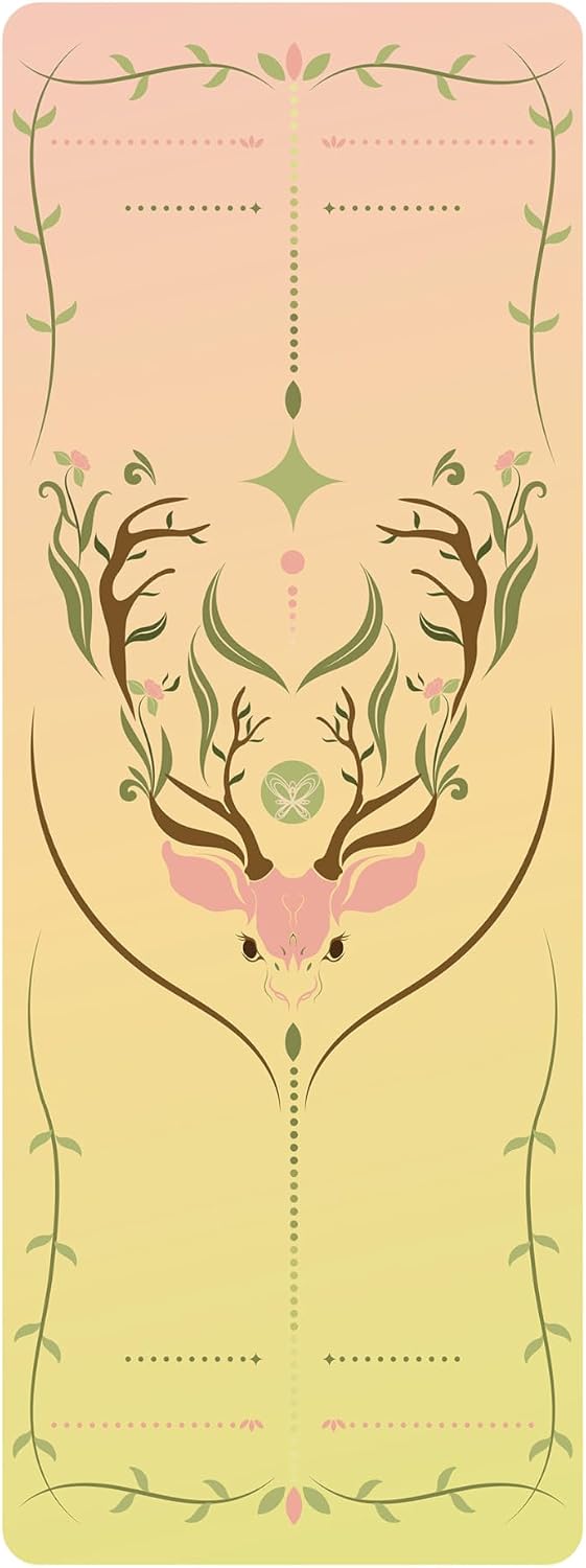 【 】 Yoga Mat * Beast Line -- Unique coating technique, Great wear resistance for a long service life, Vividly printed pattern, Natural rubber base, Strong bounce resilience, Absorb sweat instantly to stay dry, Clean and hygienic.