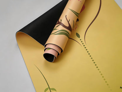 【 】 Yoga Mat * Beast Line -- Unique coating technique, Great wear resistance for a long service life, Vividly printed pattern, Natural rubber base, Strong bounce resilience, Absorb sweat instantly to stay dry, Clean and hygienic.