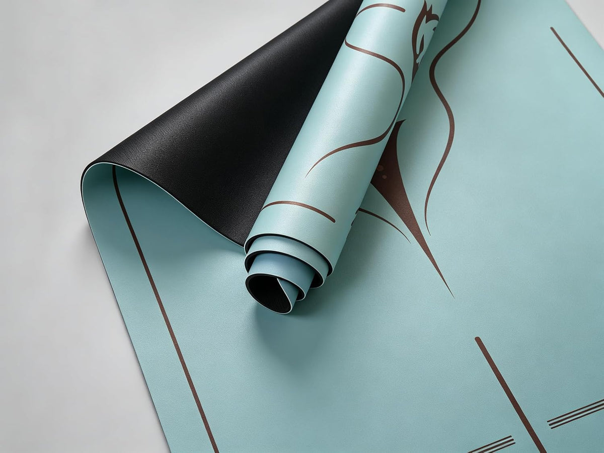 【 】 Yoga Mat * Beast Line -- Unique coating technique, Great wear resistance for a long service life, Vividly printed pattern, Natural rubber base, Strong bounce resilience, Absorb sweat instantly to stay dry, Clean and hygienic.