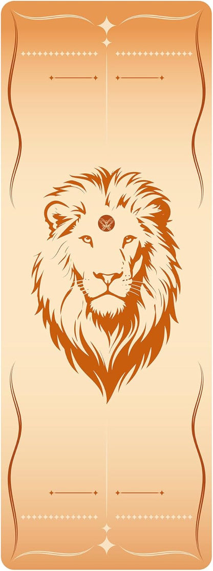 【 】 Yoga Mat * Beast Line -- Unique coating technique, Great wear resistance for a long service life, Vividly printed pattern, Natural rubber base, Strong bounce resilience, Absorb sweat instantly to stay dry, Clean and hygienic.