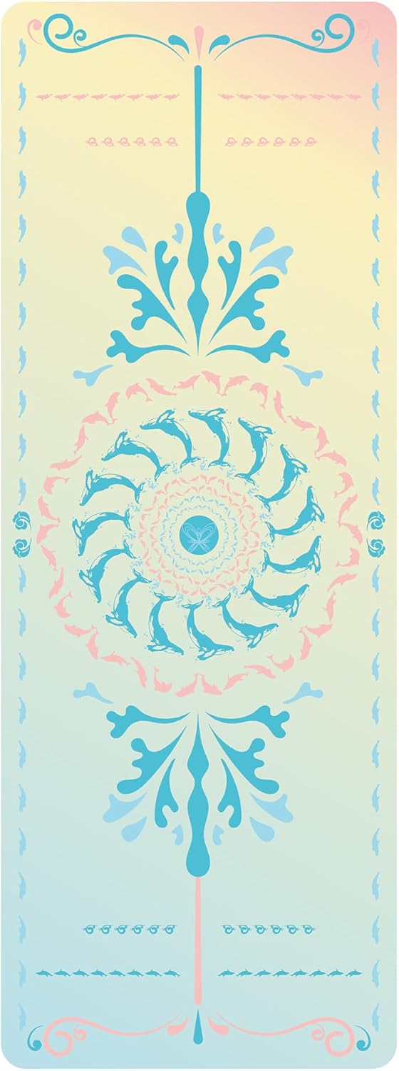 【 】 Yoga Mat * Beast Line -- Unique coating technique, Great wear resistance for a long service life, Vividly printed pattern, Natural rubber base, Strong bounce resilience, Absorb sweat instantly to stay dry, Clean and hygienic.