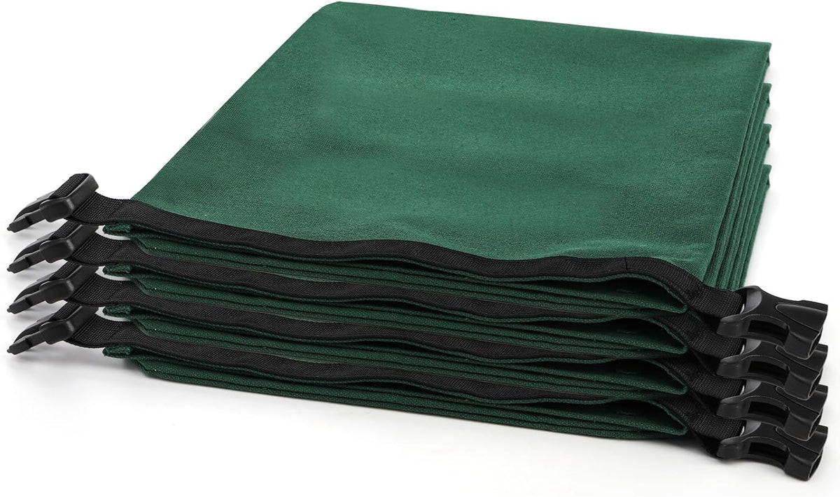 4 Pack Sandbags for Flooding, Reusable Flood Water Barrier Sand Bags, 27"x11" Thickened Canvas Rain Wind Sand Bags with Insert Buckle for Home Door Window Basement Garage Floor
