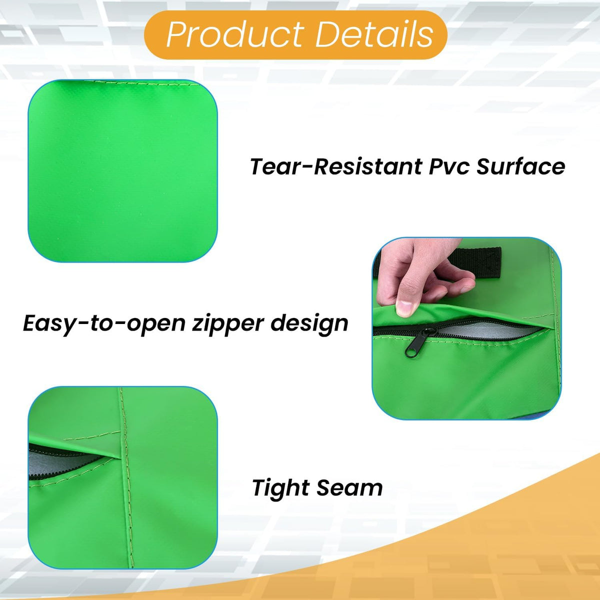 Gymnastics Mat Incline Indoor/Outdoor Tumbling Mats yoga mat for Home Gym Folding Exercise Mat with Non-Slip Surface & Handles Cheese Wedge Mat