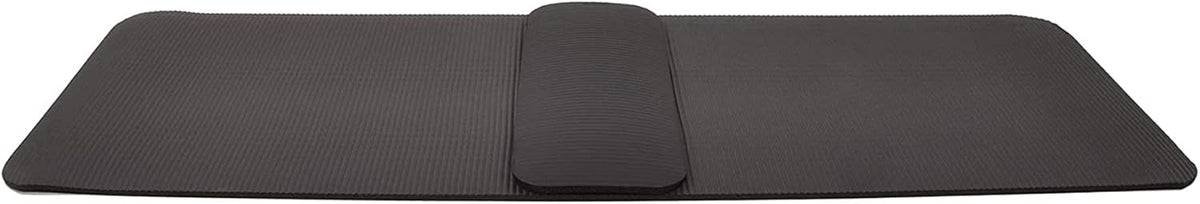 All Purpose 1/2-Inch Extra Thick High Density Anti-Tear Exercise Yoga Mat and Knee Pad with Carrying Strap, Multiple Colors