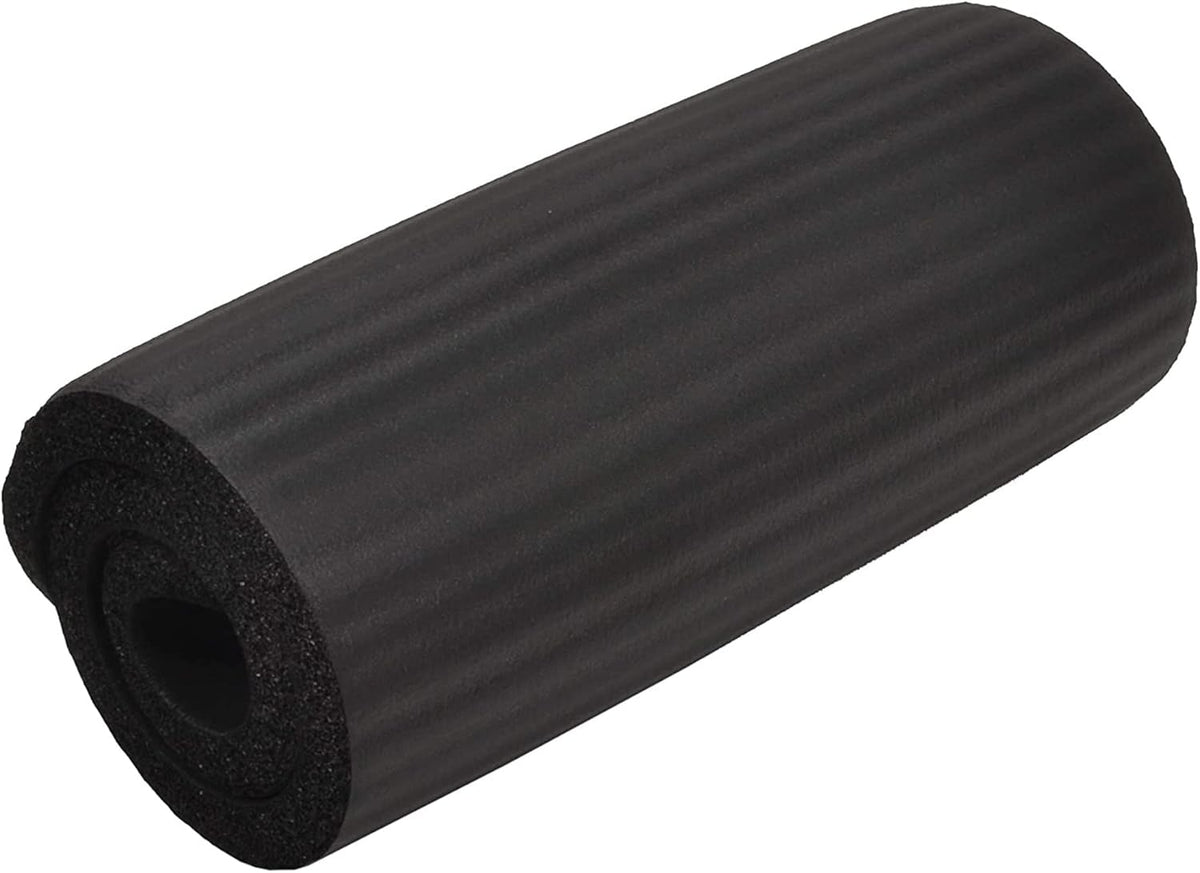 All Purpose 1/2-Inch Extra Thick High Density Anti-Tear Exercise Yoga Mat and Knee Pad with Carrying Strap, Multiple Colors
