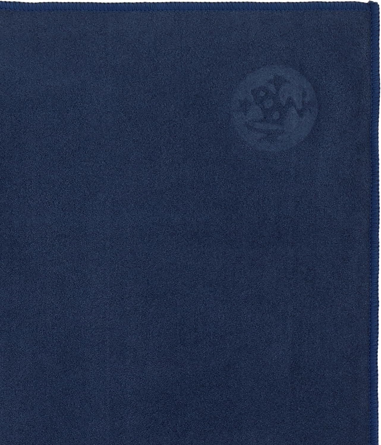 Manduka eQua Hot Yoga Mat Towel - 71" | Rapid Moisture Activated Grip | Ultra Soft Microfiber | Quick Dry | Lightweight, Travel Friendly Mat Layer | 71 x 24 inches | Thunder