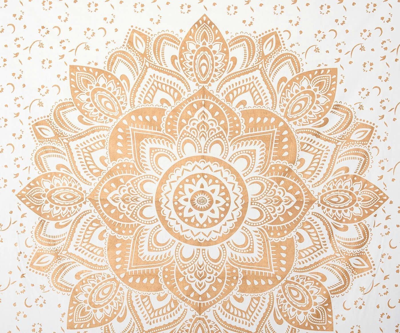 raajsee Indian Cotton Green Tapestry Mandala Wall Hangings- Tapestry For Bedroom - Indie Wall Tapestry Hippie Room Decor - Boho Small Tapestrys Aesthetic 30x40 Inches