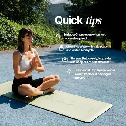 Natural Rubber Mat with Bag | 4.5 mm Pilates Mat | Non Slip Yoga Mat Non Slip| Gym Mats for Home Gym Floor Mat | Home Exercise Mats for Home Workout Accessories | Fitness Mat, Workout Mats for Home Gym | Yoga Matt | Stretching Mat