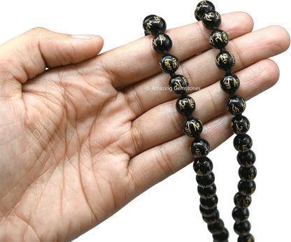 Amazing Gemstone 108 Beads Handmade Mala (Knotted, Rudraksha) - Colors A