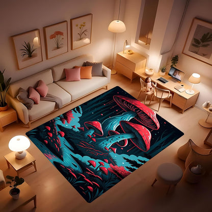 Butterfly Carpet Area Rug - Lovely Butterflies Printed Carpets for Kids Butterfly Theme Living Room Indoor Bedroom Decor Soft Polyester Yoga Mat 2'x3'