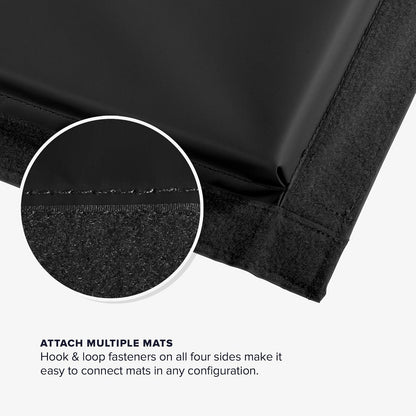 We Sell Mats - 4 ft x 6 ft x 2 - Personal Fitness & Exercise Mat for Home Workout - Lightweight and Folds for Carrying – All Purpose Gym Mat – Thick Mat for Yoga, Pilates, Stretches, Floor Exercises