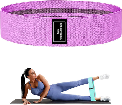 Resistance Bands, Fabric Workout Bands for Women & Men, Cloth Booty Resistance Loop Bands, Thick Squat Bands for Home Fitness, Gym, Yoga, Pilates for Butt Legs Thigh Hip Glute