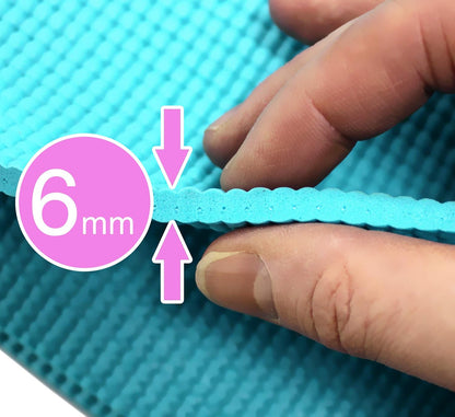 VViViD Folding Travel Yoga & Exercise Mat, With Water-Proof Carry Bag