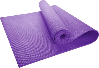 10-Pack Yoga Mat, 68" x 24" Non Slip Exercise Mat, 4mm Thick Gym Mat for Fitness and Stretching, Bulk Non Toxic Yoga Mats for Schools and Studios