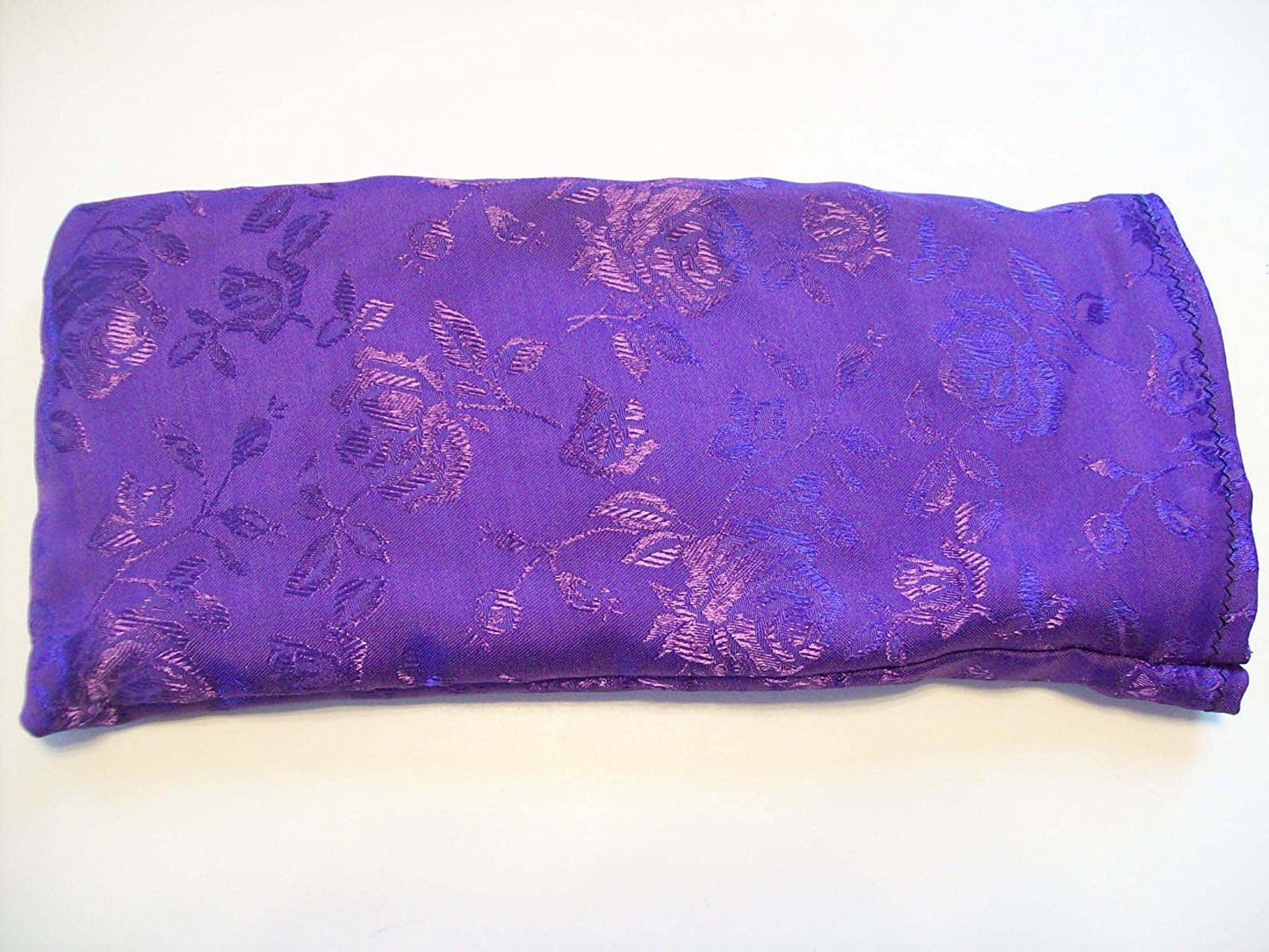 (Take Two Pillows) One Long Flax Seed and Lavender Silky Satin Eye Pillow with Matching Slip Cover (10 x 4 x 0.8 inches) Don’t take Pills! Take Pillows!