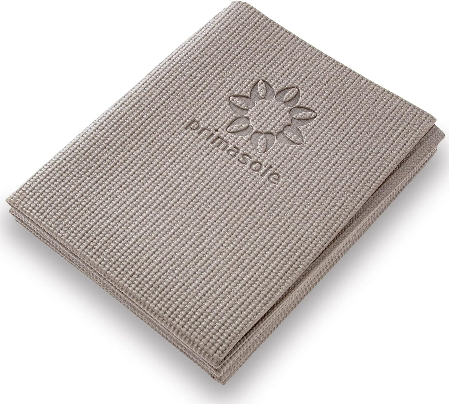 Primasole Folding Yoga Travel Pilates Mat Foldable Easy to Carry to Class Beach Park Tear resistant Travel Picnics 4mm Thick 9 Colors