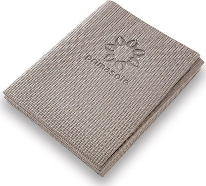 Primasole Folding Yoga Travel Pilates Mat Foldable Easy to Carry to Class Beach Park Tear resistant Travel Picnics 4mm Thick 9 Colors