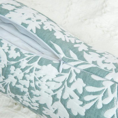 Buckwheat Neck Support Pillow Cervical Neck Cylinder Bolster Pillow,Buckwheat Hulls Adjustable Roll Pillow,Neck Pain Relief for Back and Side Sleepers Round Pillows for Lunch Break Orange, 6*15 inch
