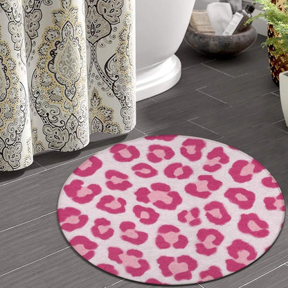 Soft Round Yoga Carpet, Office Chair Decor Round Mat for Carpet and Hardwood Floors Purple Butterfly