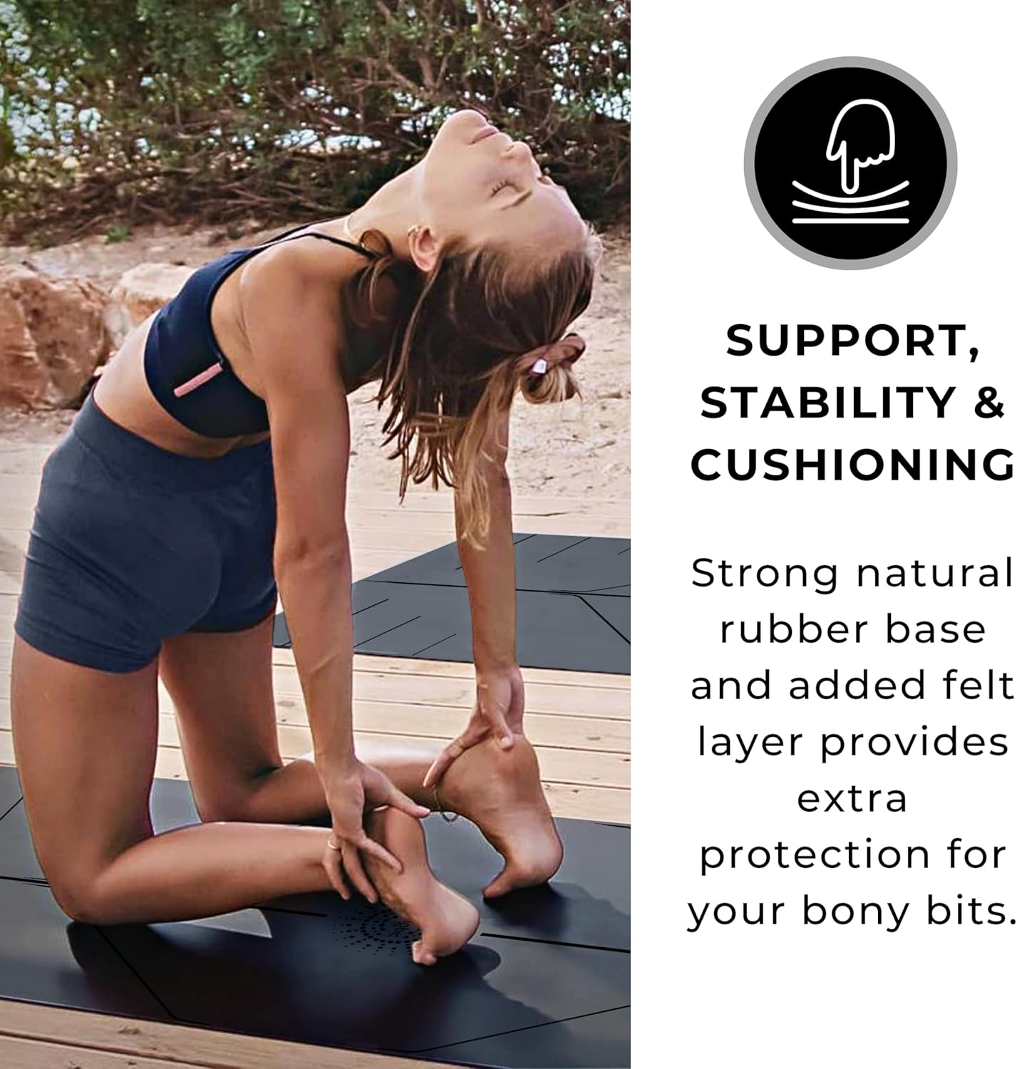 Plyopic. Ultra-Grip Pro Yoga Mat – EXTREME Non-Slip Performance - Dry & Wet Grip - Alignment Lines - Comfortable & Sweat Resistant - For Yoga, Pilates, Exercise, Workout, Bikram & Hot Yoga