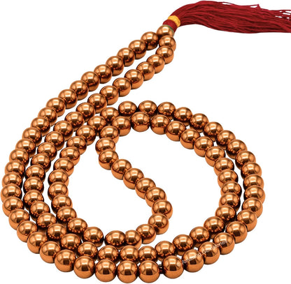 Amazing Gemstone 108 Beads Handmade Mala (Knotted, Rudraksha) - Colors A
