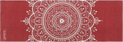 Hand Woven 100% Cotton Yoga Mat- Thick Handloom Made in India- for Gym Floor Exercise - Runner for Bedroom
