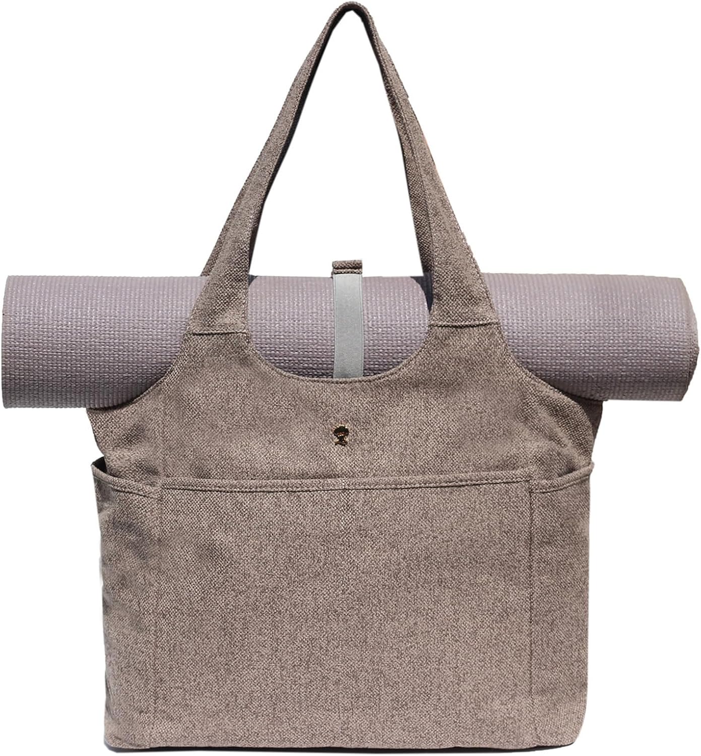 ESVAN Yoga Tote Bag Mat bag Women Shoulder Bags Carryall Tote for Travel Office Workout Gym Nurse Beach