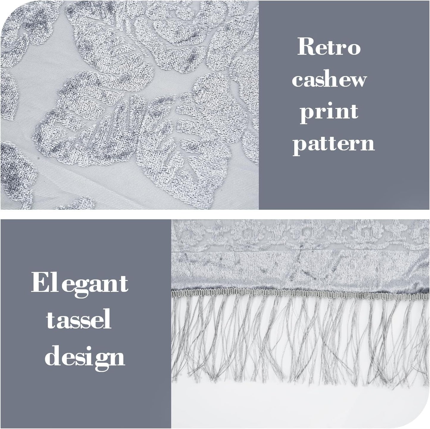 E-Clover Lace Shawl Velvet Scarfs Shawls and Wraps for Evening Dresses Wedding Shawl Wraps for Dress Accessories Winter