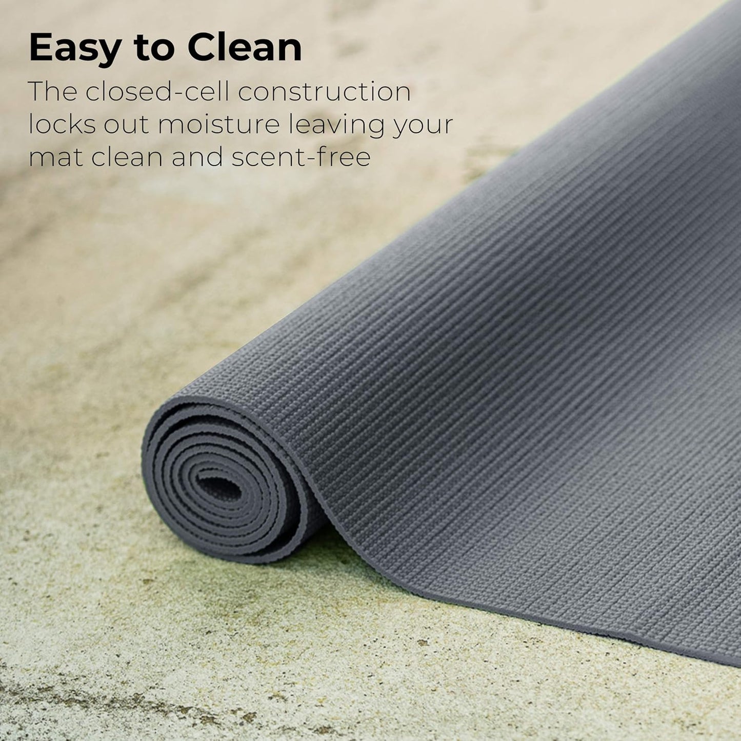 10-Pack Yoga Mat, 68" x 24" Non Slip Exercise Mat, 4mm Thick Gym Mat for Fitness and Stretching, Bulk Non Toxic Yoga Mats for Schools and Studios