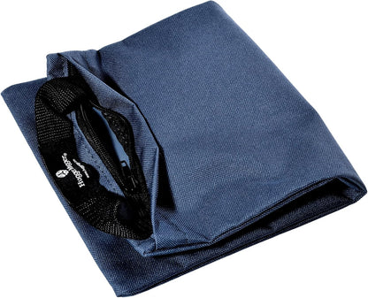 Hugger Mugger Unfilled 10lb Yoga Sandbag - Adds Weight to Your Poses, Zipper Cover, Sturdy Handle, Durable Material, Not Filled with Sand