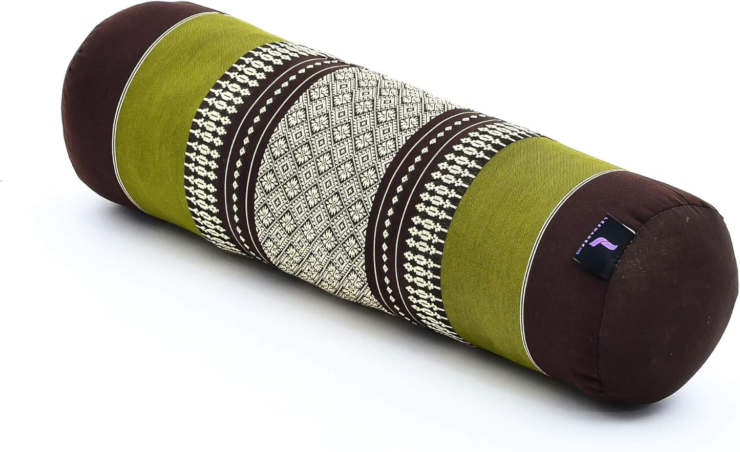 Leewadee Small Yoga Bolster – Shape-Retaining Cervical Neck Roll, Tube Pillow for Comfortable Reading, Kapok Filling, 22 x 6 x 6 inches