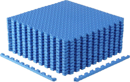 CAP Puzzle Exercise Mats | 3/4” Thick EVA Interlocking Foam Tiles for Home Gym Flooring | Multiple Options