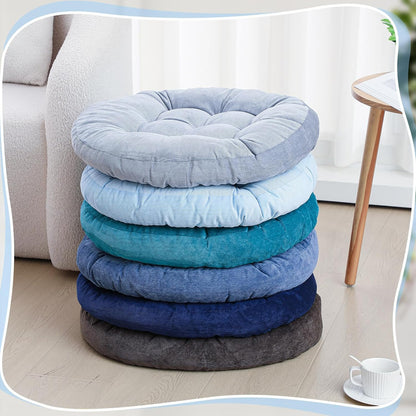 Jerify Floor Pillow Cushions Large Round Square Large Meditation Floor Pillow for Classroom Adult Meditation Picnic Party Seating Learning Daycare School(Square,Mixed Colors,4 Pcs)