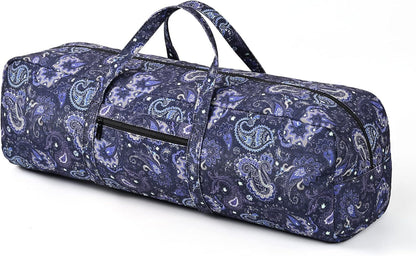 Boulder Bee | Yoga Mat Bag | Large Yoga Mat Carrier with Wet Pocket | Yoga Gifts | Gym Tote Bag for Women