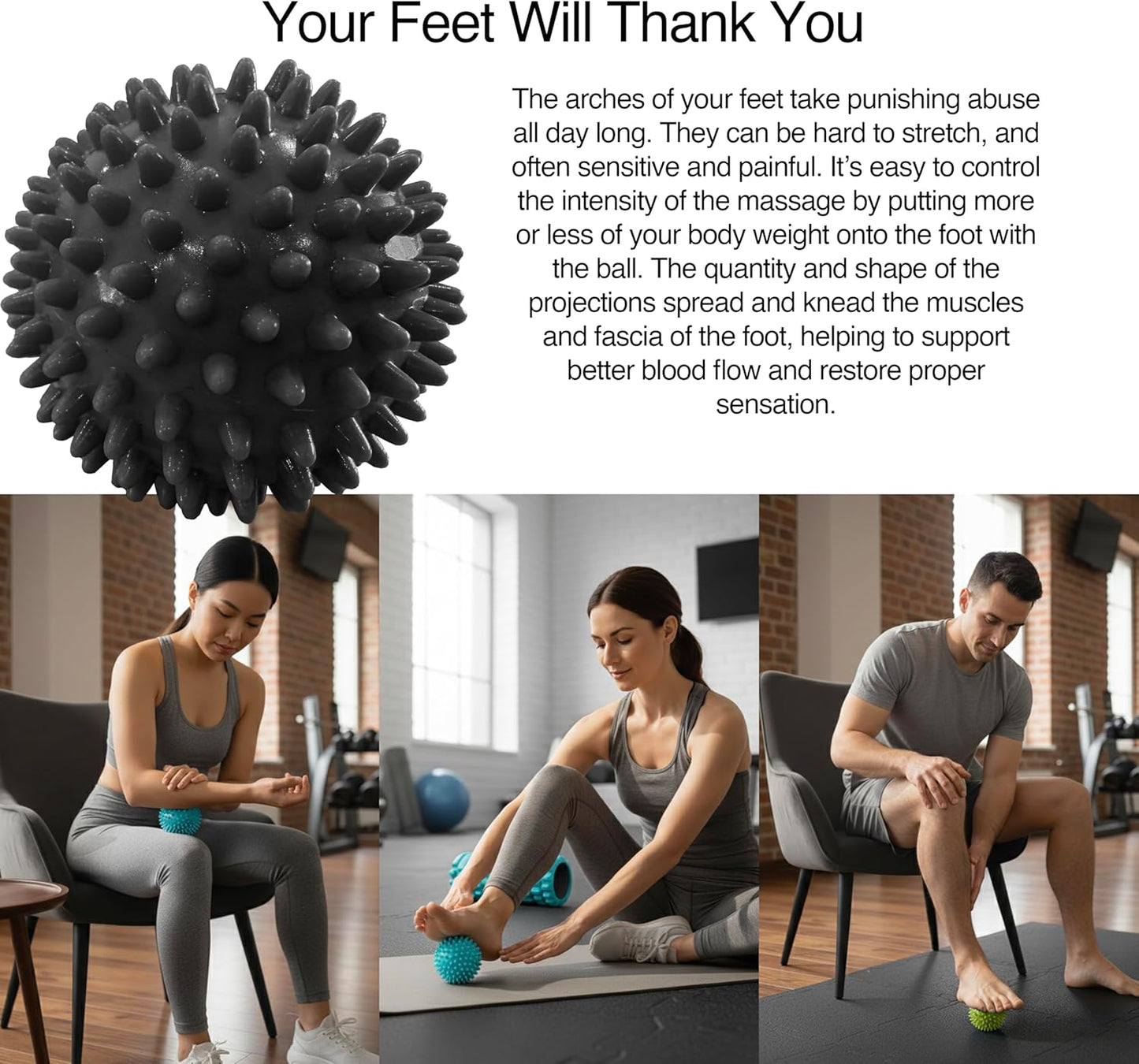 321 STRONG Foam Roller Set with: Hollow Core Roller, Muscle Roller Stick, Stretching Strap, Spikey Ball, Quick Start Guide, Carry Bag, and 4K eBook