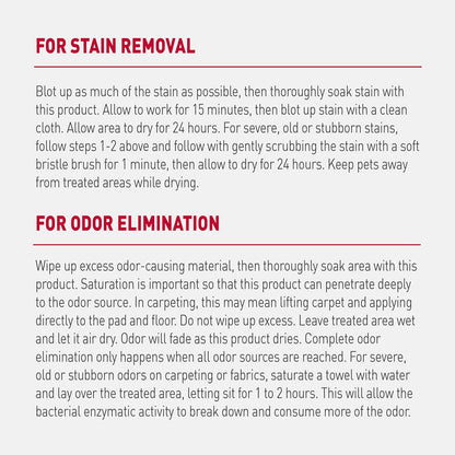 Nature’s Miracle Advanced Stain and Odor Eliminator Dog Spray, Fresh Scent, Severe Mess Enzymatic Formula For Tough Pet Messes, 32 oz