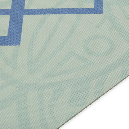 Gaiam Print Yoga Mat, Non Slip Exercise & Fitness Mat for All Types of Yoga, Pilates & Floor Exercises