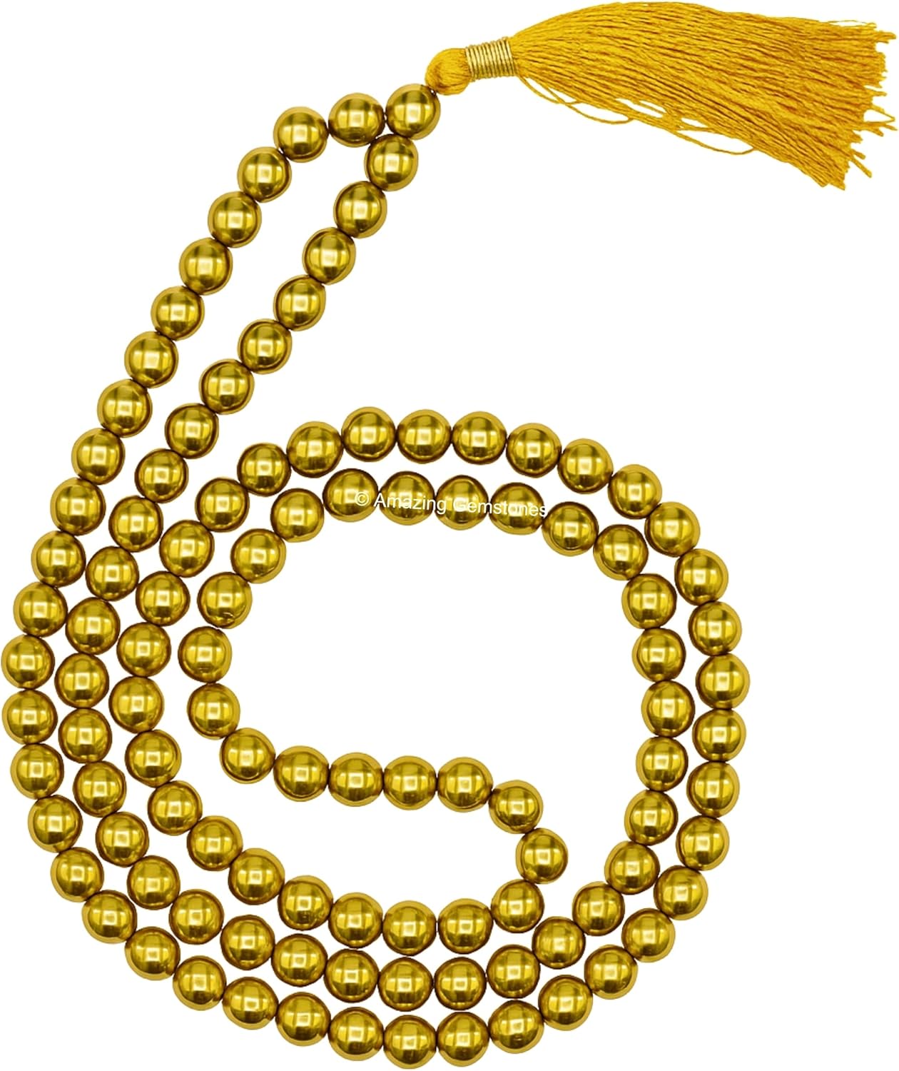 Amazing Gemstone 108 Beads Handmade Mala (Knotted, Rudraksha) - Colors B