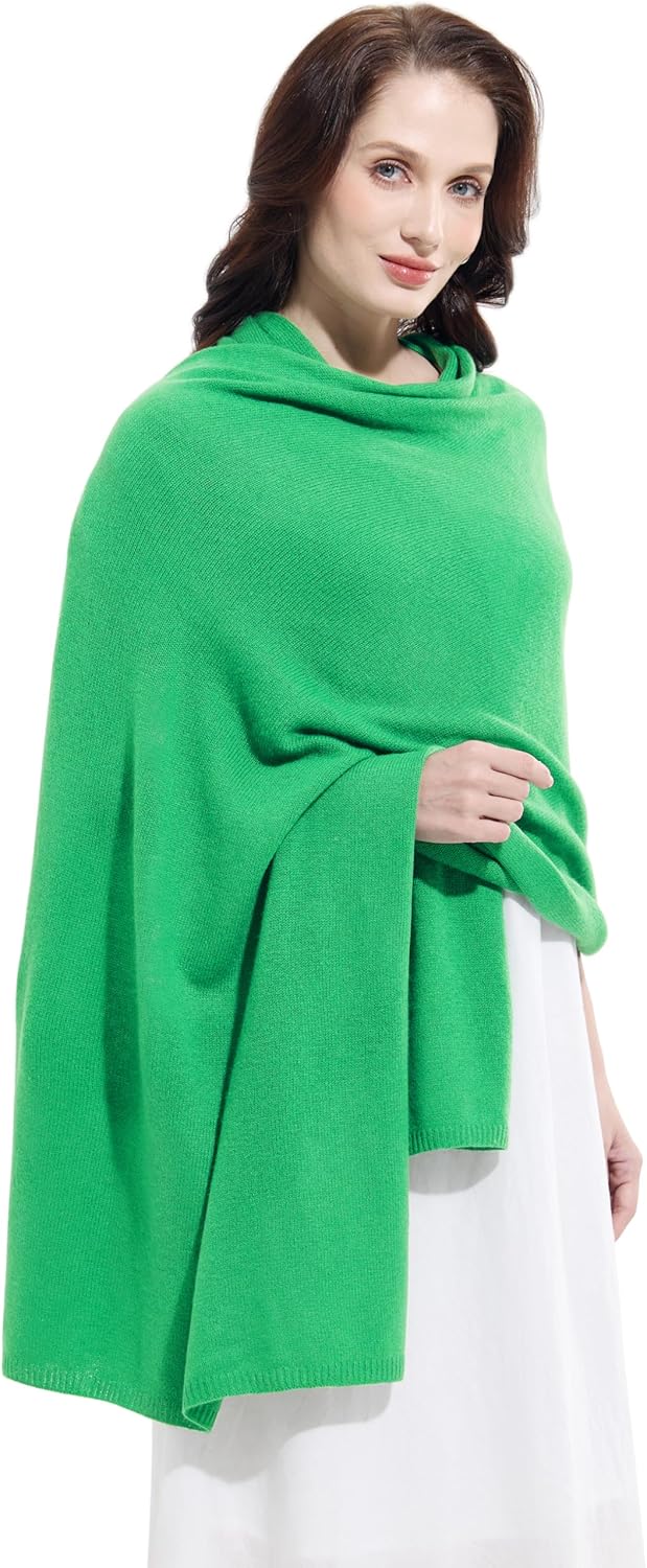 Soft Cashmere Blend Wrap Chic Scarf Stole for Women Wayfarer Travel Extra Large 87"x28" - Colors A