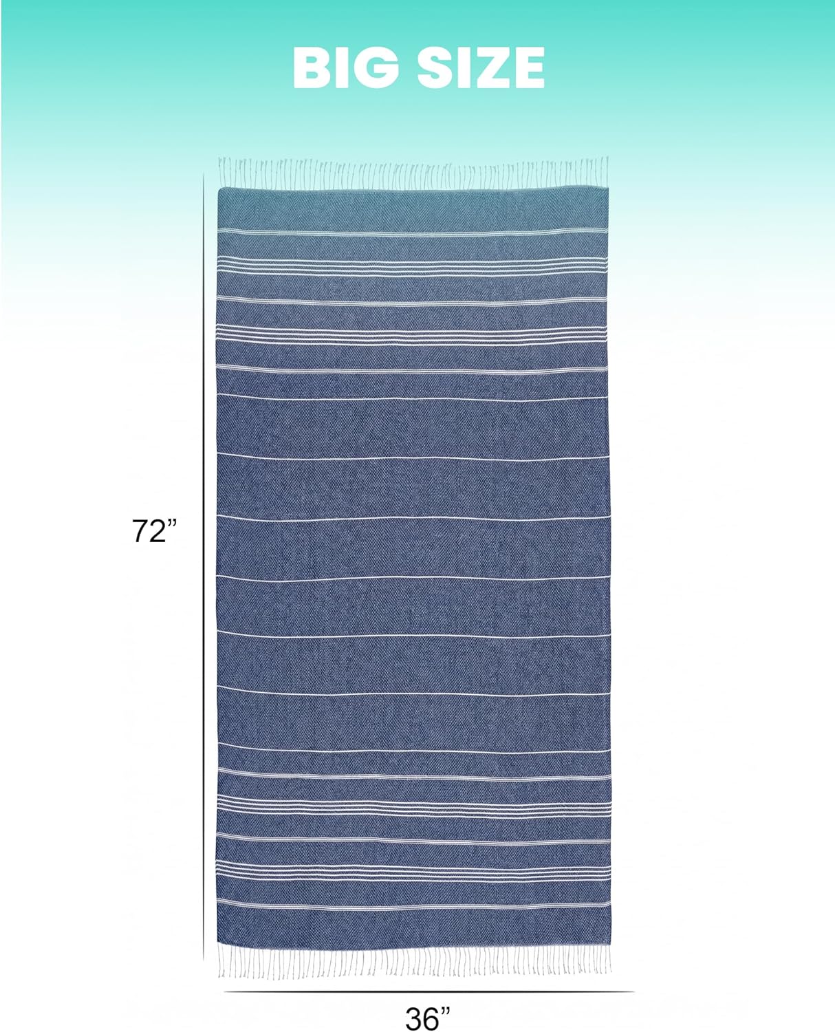 Turkish Beach Towels Vacation Essentials Yoga Blanket Pool Workout Towel Oversized Sand Free Quick Dry Lightweight Meditation Supplies Mat Cover Surf Boat River Float Accessories Gym Excise Stuff
