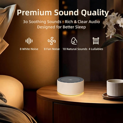 Kipcush Automatic Tibetan Meditation Bowl Sound Machine - 7 Himalayan Tones + 7 Color Night Light - Timer & Touch Control - No Manual Striking for Yoga, Chakra Healing, Stress Relief - Plug In