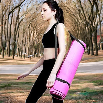 Yoga Mat Straps For Carrying - Yoga Mat Elastic Straps,Adjustable Yoga Carrying Strap Holder Straps,Exercise Mat Carrier Strap,Weight Loss Fitness Binding Rope,Exercise and Fitness Accessories
