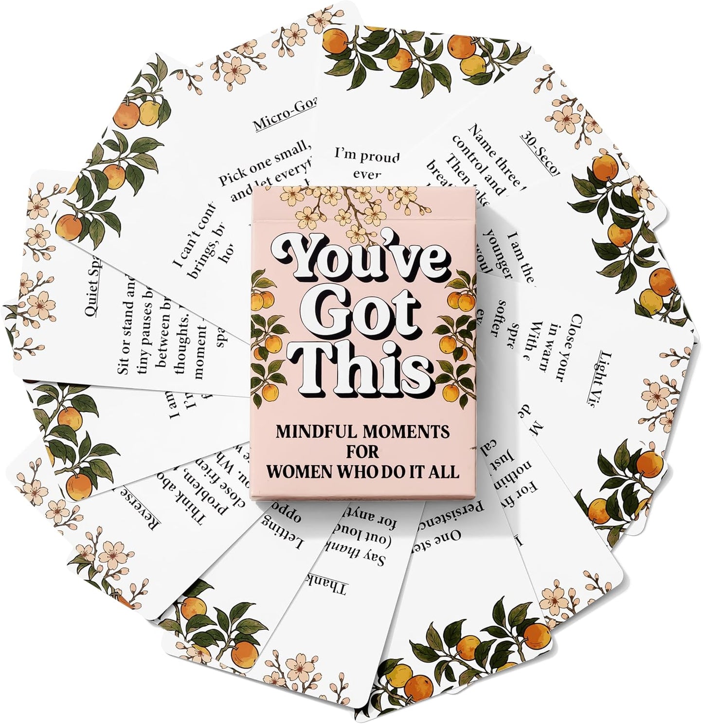 Positive Affirmations Cards For Women Who Do It All - Daily Affirmations & Mindfulness Exercises - Inspirational Gifts For Women - Positive Affirmations Cards & Stress Relief - 50 Prompts & Micro-Meditations