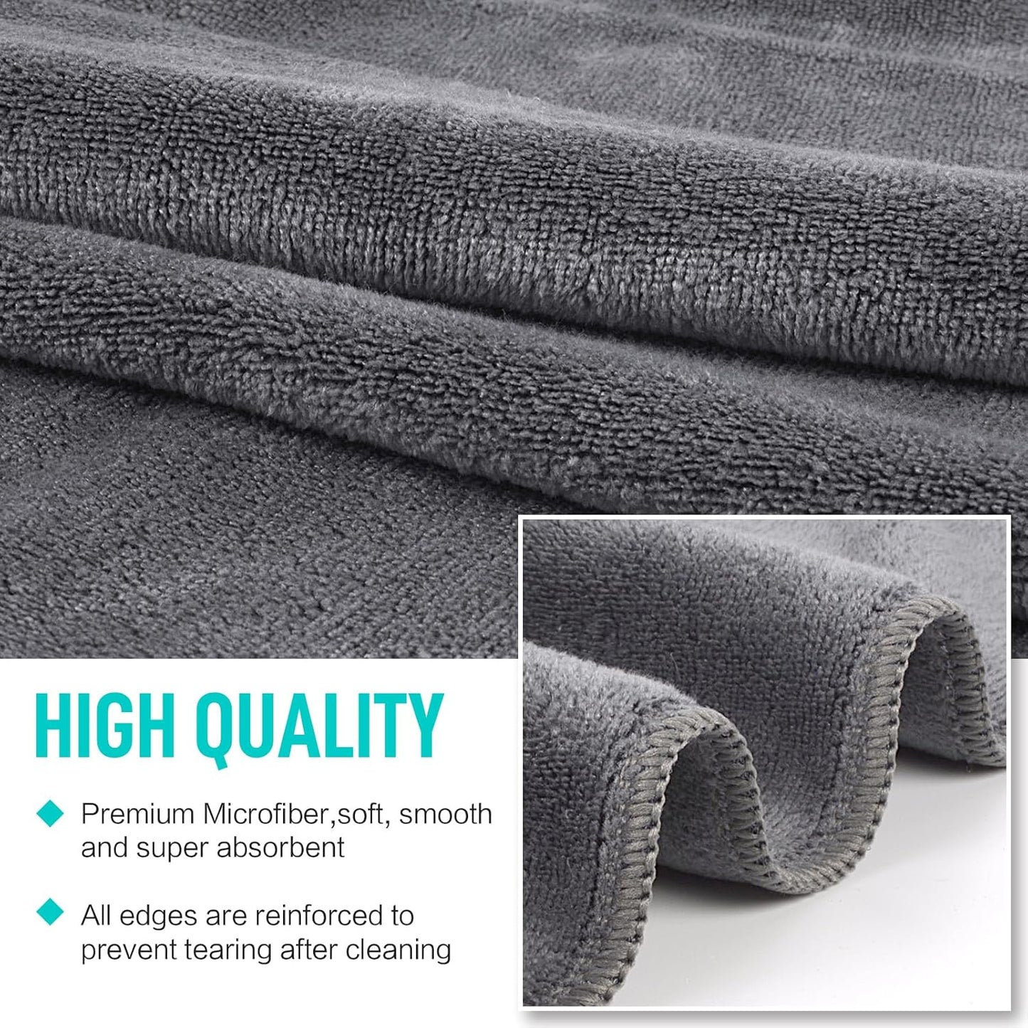 SINLAND Microfiber Gym Towels Super Absorbent Compact Travel Workout Towel Quick Dry Camping Sweat Towel for Sports Beach Swimming Backpacking Hiking and Yoga Men Women 16 Inch X 32 Inch