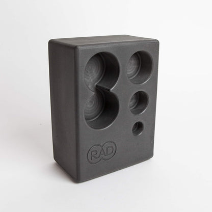 RAD Block – Multi-Use EVA Foam Yoga Block with Storage for Massage Balls for Myofascial Release -Travel-Friendly Pilates & Exercise Prop for Elevation & Support