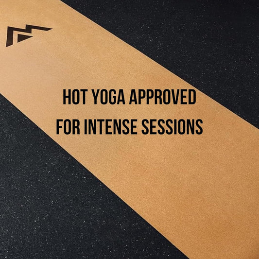 REP Fitness Premium Yoga Mat, Cork or Polyurethane, EcoFriendly, Non-Slip, 5mm or 6mm Thick, Travel, Hot Yoga & Home Fitness Mat, Optional Carry Strap, Organic, Natural, Latex-Free Materials