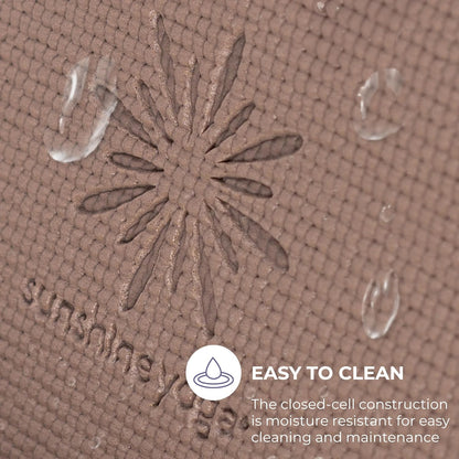 Ascend Yoga Mat - Premium 6mm Thick, 72" x 24", Solid or Reversible Print, Non Slip, Tear Resistant, Workout Mats for Pilates, Home, Studio, Fitness, Gym, Training, Floor Stretching
