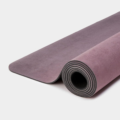 WeGym Yoga Mat, 4mm Cushioned Exercise Mat for Yoga, Pilates, Home Workouts - Anti Slip Polyurethane Suede Yoga Mat with Carrying Strap