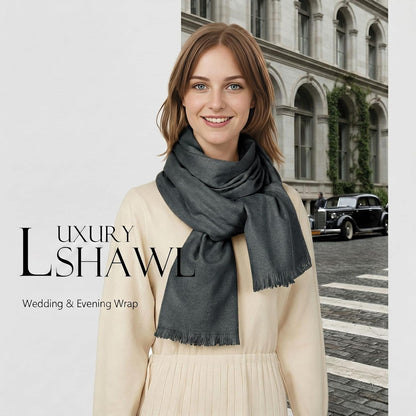 Shawl Wraps for Women Pashmina Shawls and Wraps for Evening Dresses Large Soft Scarf Winter Scarf Wedding Shawl…